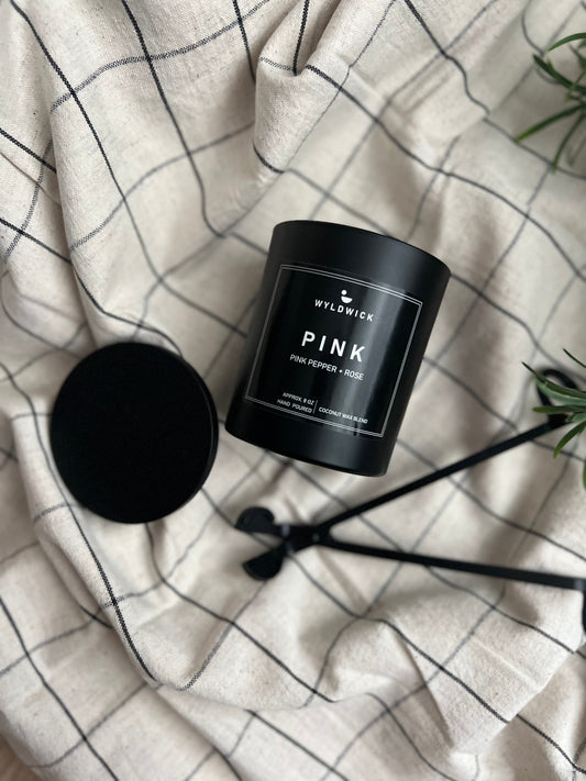 PINK Candle 8oz