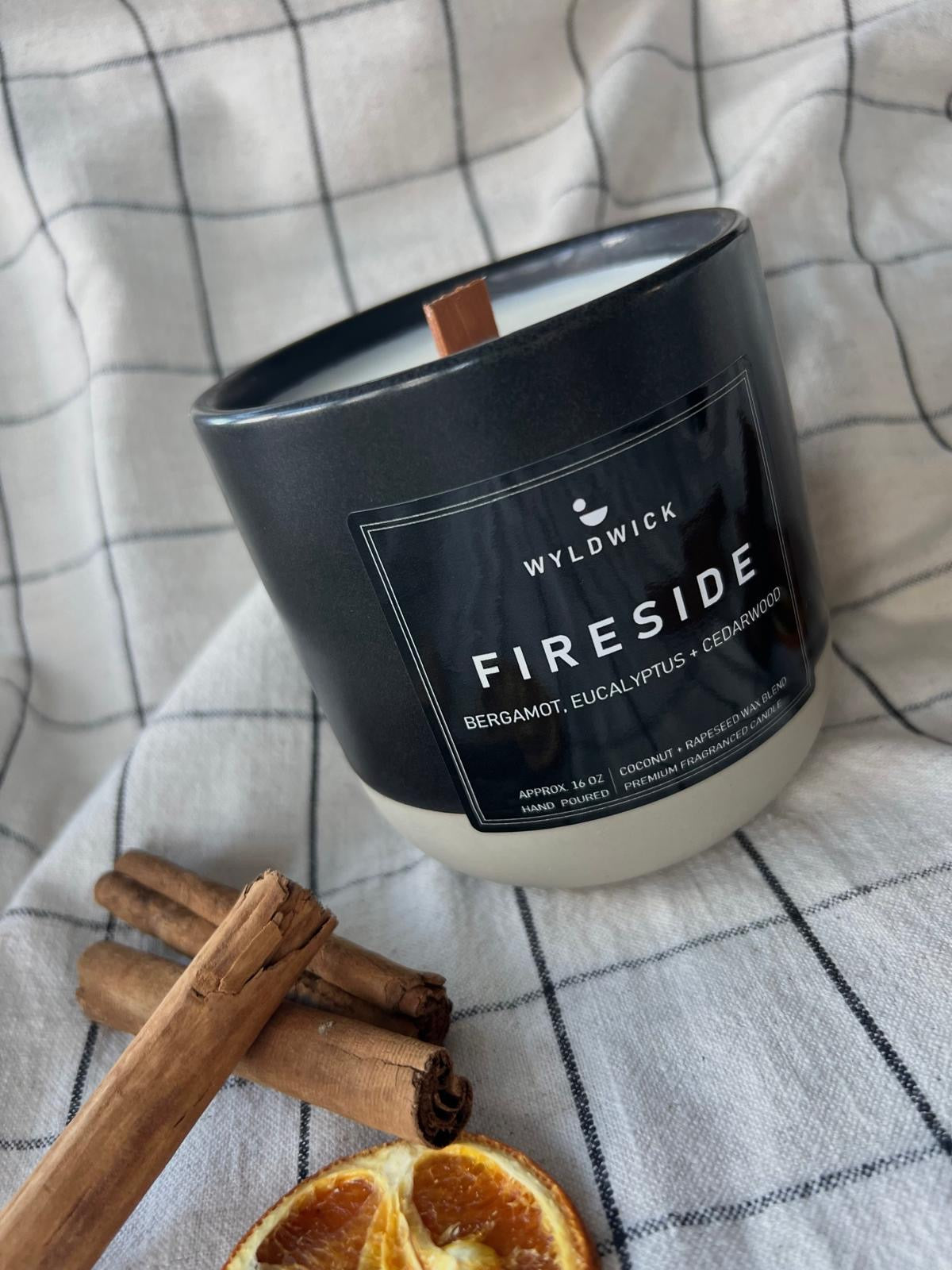 Premium FIRESIDE Candle 16oz (Limited Edition)